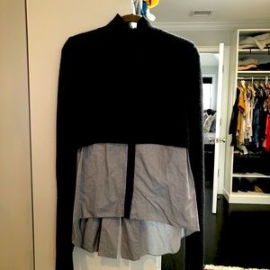 Ellie Tahari cropped sweater